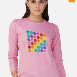 Metronaut Women 2 Printed Bio Finish Applique T-shirt-image-87