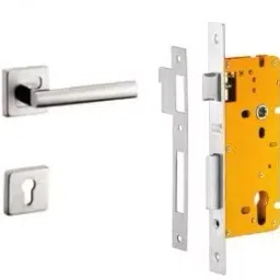 Dorset ML Series Cara Stainless Steel Patina Finish Door Handle Lock Set-27