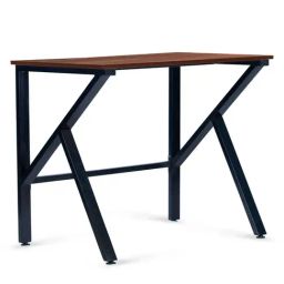 Delite Kom Kiara Acacia Dark Black Engineered Wood Study Table-image-27