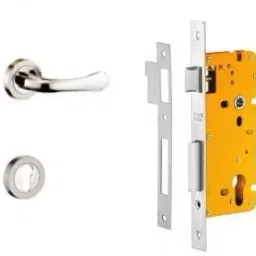Dorset ML Series Lily Stainless Steel Patina Finish Door Handle Lock Set-22