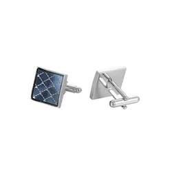 Curren Set Of 2 Checked Cufflink image 4