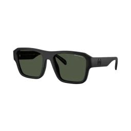 Armani Reinvented Classic Green Polarized Square Sunglasses for Men 0AX4154SU80782J56-image-12