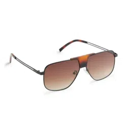 Opium Brown UV Protection Aviator Sunglasses for Men-image-44