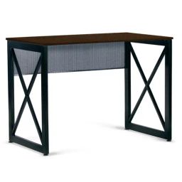 Delite Kom Zooey Aesthetic Flowery Wenge Black Engineered Wood Study Table-image-6