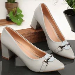 Carlton London Women's Grey Casual Pumps-image-12