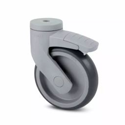 Tente Braked Swivel Castor Wheel, 80 Kg Capacity, 100 mm Wheel, 5377 PJO 100/32 P30-13-image-97