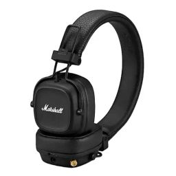Marshall Major IV Wireless Bluetooth On Ear Headphone with Mic (Black)-17