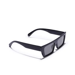 DressBerry Unisex Black Lens & Black Square Sunglasses with UV Protected Lens-47