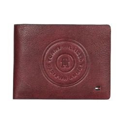 TOMMY HILFIGER Toluca Brown Casual Leather Bi-Fold Wallet for Men-87