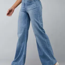 Dolce Crudo Blue Relaxed Fit Jeans-image-82