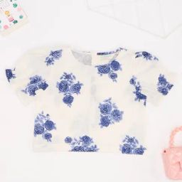 Akkriti by Pantaloons Girls Off-White Top-image-136