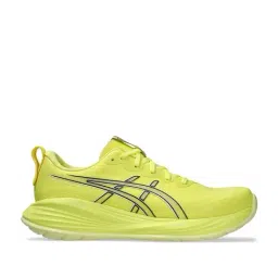 Asics Men's GEL-CUMULUS 27 Citron & White Running Shoes-picture-7