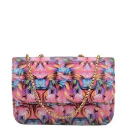 Gaurapakhi Purple & Pink Solid Small Sling Handbag-45