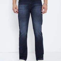SHOWOFFFF Navy Blue Denim Slim Fit Jeans-image-18