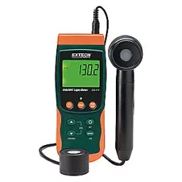 Extech Light Meter UVA and UVC Backlit LCD NIST-37