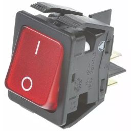 ARCOLECTRIC (BULGIN LIMITED) Illuminated DPST On-Off Rocker Switch Panel Mount, C6053ALNAEB-image-90