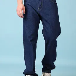 V-Mart Men Cotton Regular Fit Mid-Rise Clean Look Jeans-image-35