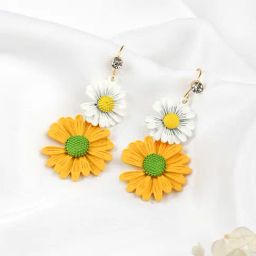 Joker & Witch Multi The Party Edit Beryl Double Floral Dangler Earrings-image-80