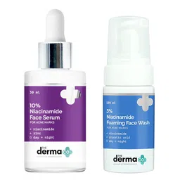 The Derma co. Set of 10% Niacinamide Serum & 3% Niacinamide Foaming Face Wash-11