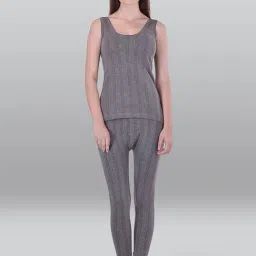 LUX Inferno Grey Striped Tank Top Leggings Set-image-27