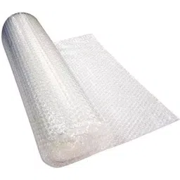 Veeshna Polypack 5 Meter x 1 Meter Pliable Transparent Plastic Bubble Wrap-80
