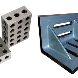 HHIP 9999-0007 6 X 5 X 4.5" Angle Plate & 01-02-2003 Block Set Matched Pair image 1