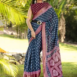 KALINI Dabu Zari Dabu Saree-picture-11