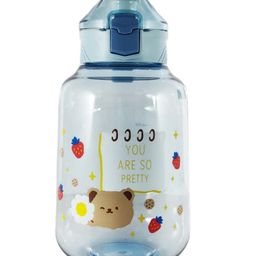 FunBlast Gallon Water Bottle with Sipper & Handle Sky Blue  1200 ml-image-66