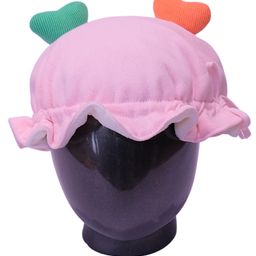 Tipy Tipy Tap Heart Applique Detailed Dome Cap - Pink-image-98