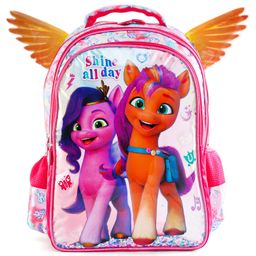 My Little Pony Premium Printed School Bag Pink - Height 14 Inches-picture-2