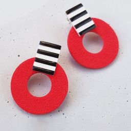 VMA PLAY FASHION Geometric Drop Earrings-image-58