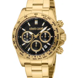 Roberto Cavalli Men Dial & Stainless Steel Bracelet Style Straps Analogue Automatic Watch RC5G135M0085-picture-5