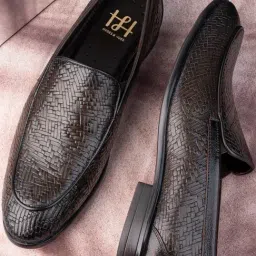 Hydes N Hues Men's Brown Formal Loafers-image-9