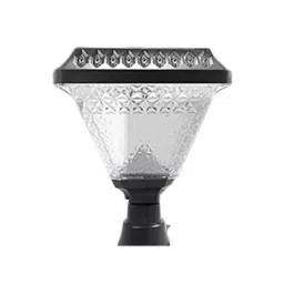 Epyz Solar Pillar & Stake Light Square Shape with 34 LEDs, 2W Solar Panel, 2000 mAh Battery-18