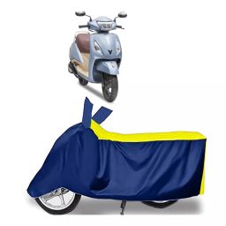 Auto Pearl Two Wheeler Cover for TVS Jupiter Grande BS6 - Yellow, Blue-image-50