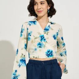 Honey By Pantaloons White Regular Fit Printed Top-picture-14