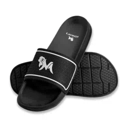 Neemans Men's Signature Black Slides image 5