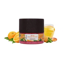 Naturoot Detan Body Scrub With Aloe Vera & Orange - 190 g-53