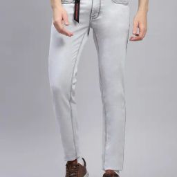Monte Carlo Grey Skinny Fit Jeans-image-51