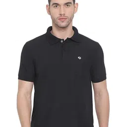Lux Nitro Black Regular Fit Polo T-Shirt-45