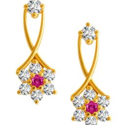 P.C. Chandra Jewellers 22k Gold Earrings for Women-picture-4
