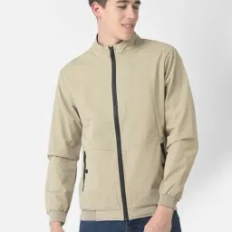 Crimsoune Club Beige Regular Fit Jacket-11