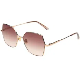 SCOTT Brown Geometric UV Protection Sunglasses for Women-image-89