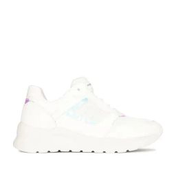North Star by Bata Women's NASH White Ankle High Sneakers-image-71