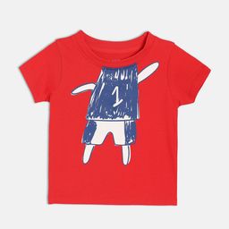 MINI KLUB Boys Typography Printed T-shirt-image-36