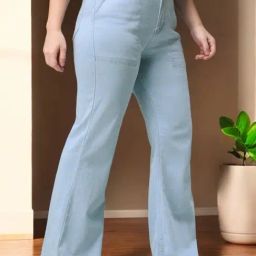 Miss Chase A+ Blue Flare Fit Jeans-image-86