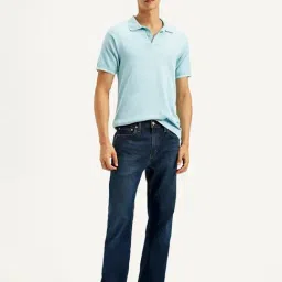 Levi's Men's 527 Slim Bootcut Fit Dark-Blue Jeans-picture-32