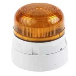 Klaxon Flashguard QBS Series Amber Flashing Beacon, 12 V DC, 24 V DC, Surface Mount, Xenon Bulb, QBS-0034-picture-42