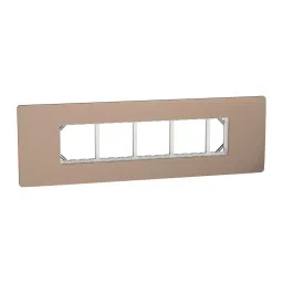 Schneider 9M Cover Frame + 8M Grid Miluz ZeTa Bronze 9 Modules, MZCP9M_BZ-picture-31