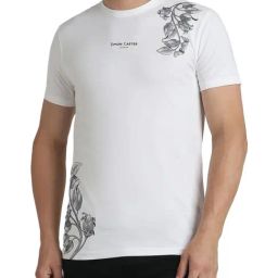 Simon Carter London White Slim Fit T-Shirt-image-14